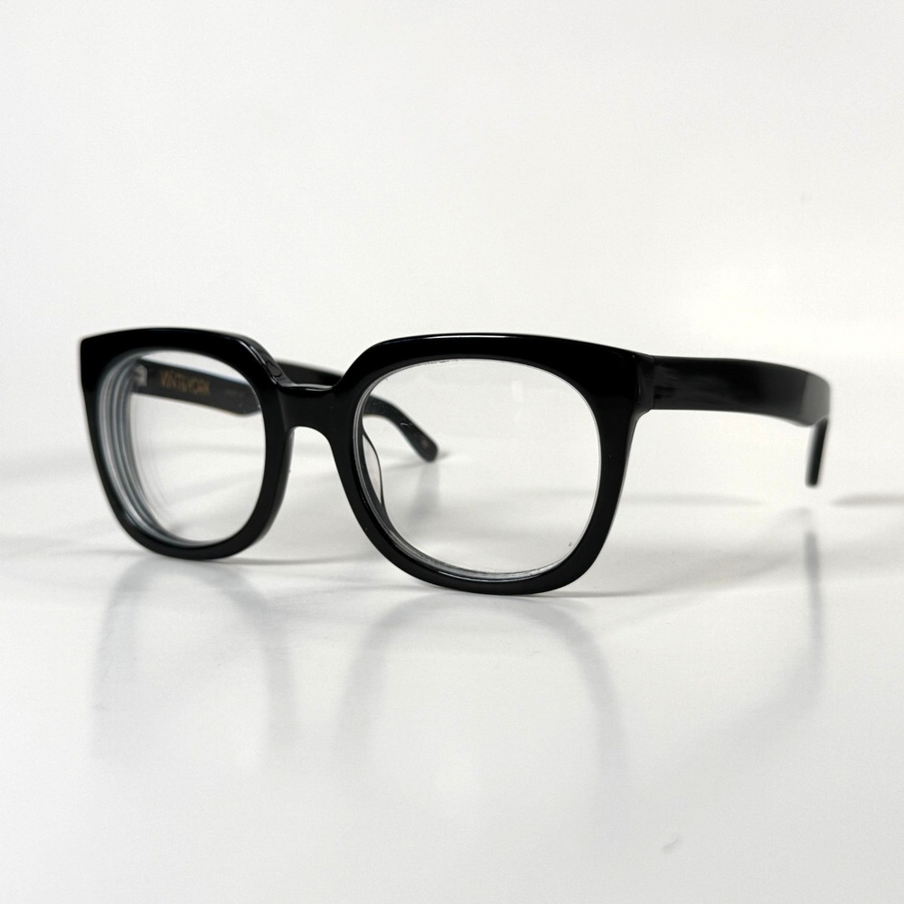VINT & YORK Ritzy C.VYB1BO Eyeglasses‎ Frame 53-22-145 Jet Black Bold Womens